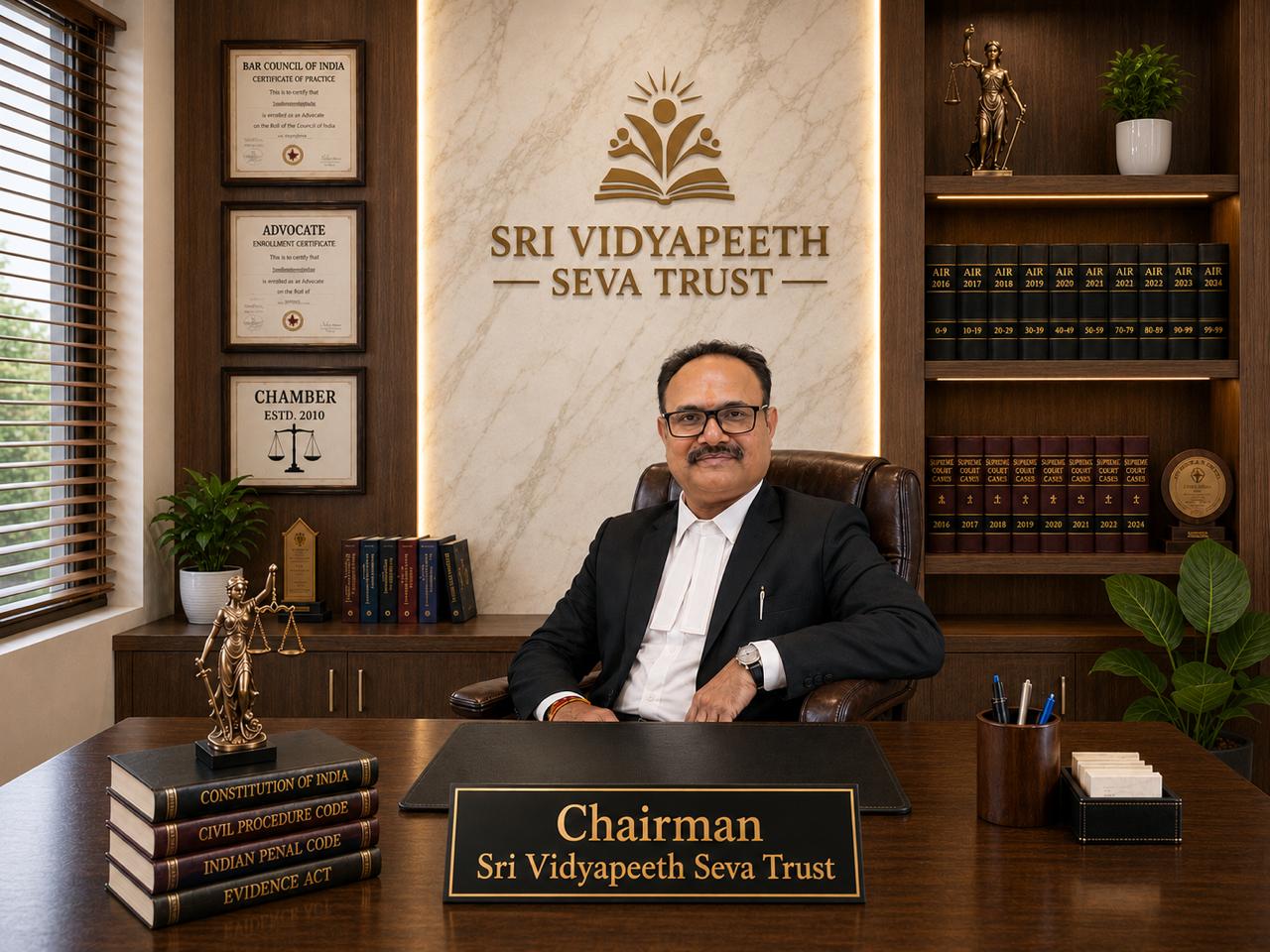 Reva Nandan Dwivedi, Chairman